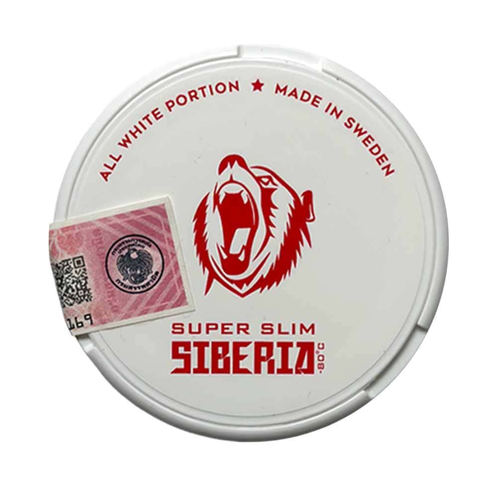 SIBERIA -80℃ "All White" SUPER Slim portion 13gr