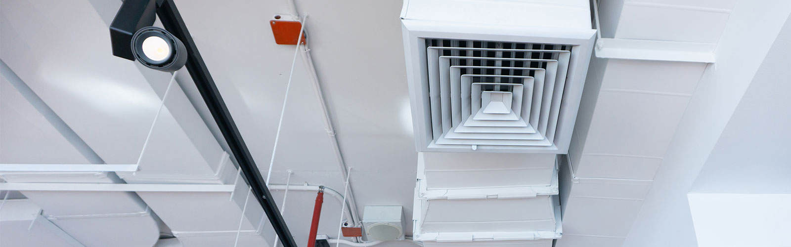 High-efficiency commercial HVAC air conditioning vent system at Softlogic Australia.