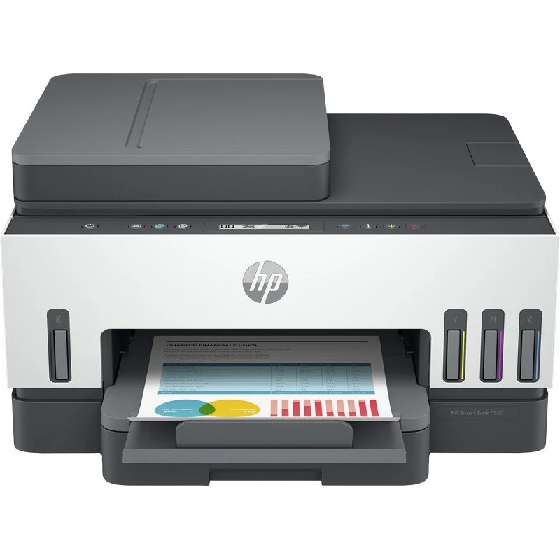 Impressora multifunció HP Smart Tank 7305 amb impressió a color, dúplex, i Wi-Fi