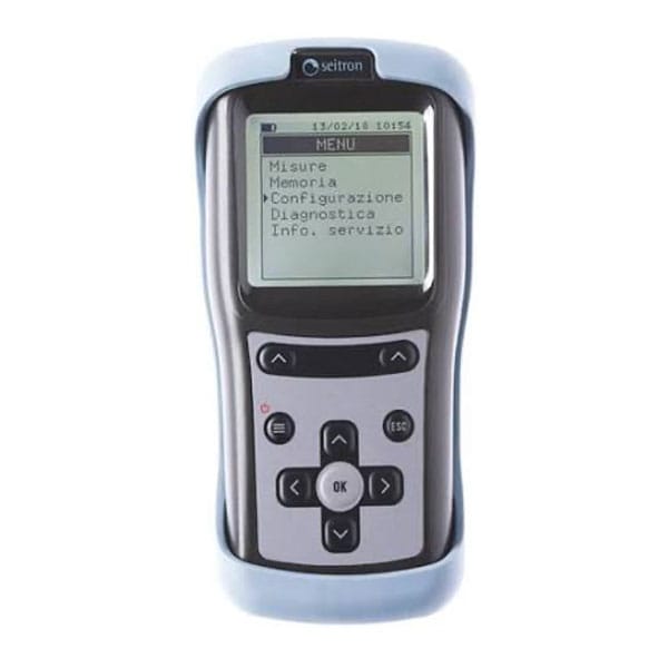Seitron Chemist 100 BE GREEN analizzatore di combustione fumi a 2 celle