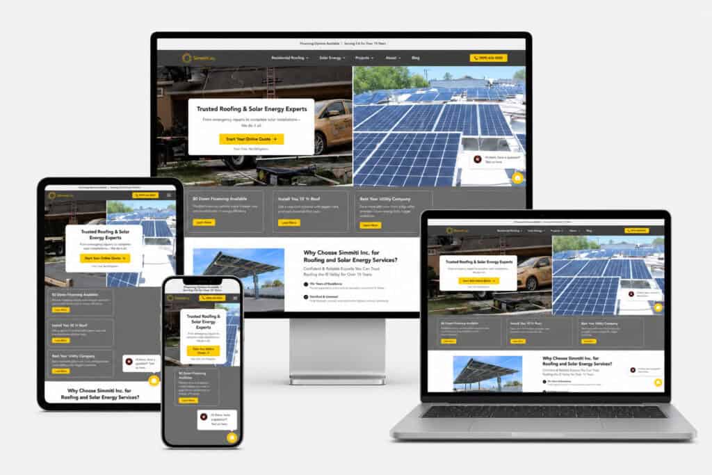 Responsive Web Design Simmitri.com by Solutionarian Marketing copy