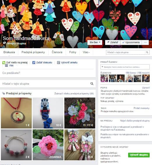 handmade skupina