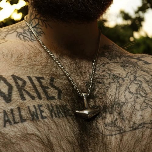 Moderný vikingský náhrdelník "THOROVO KLADIVO" – Obrázok 2