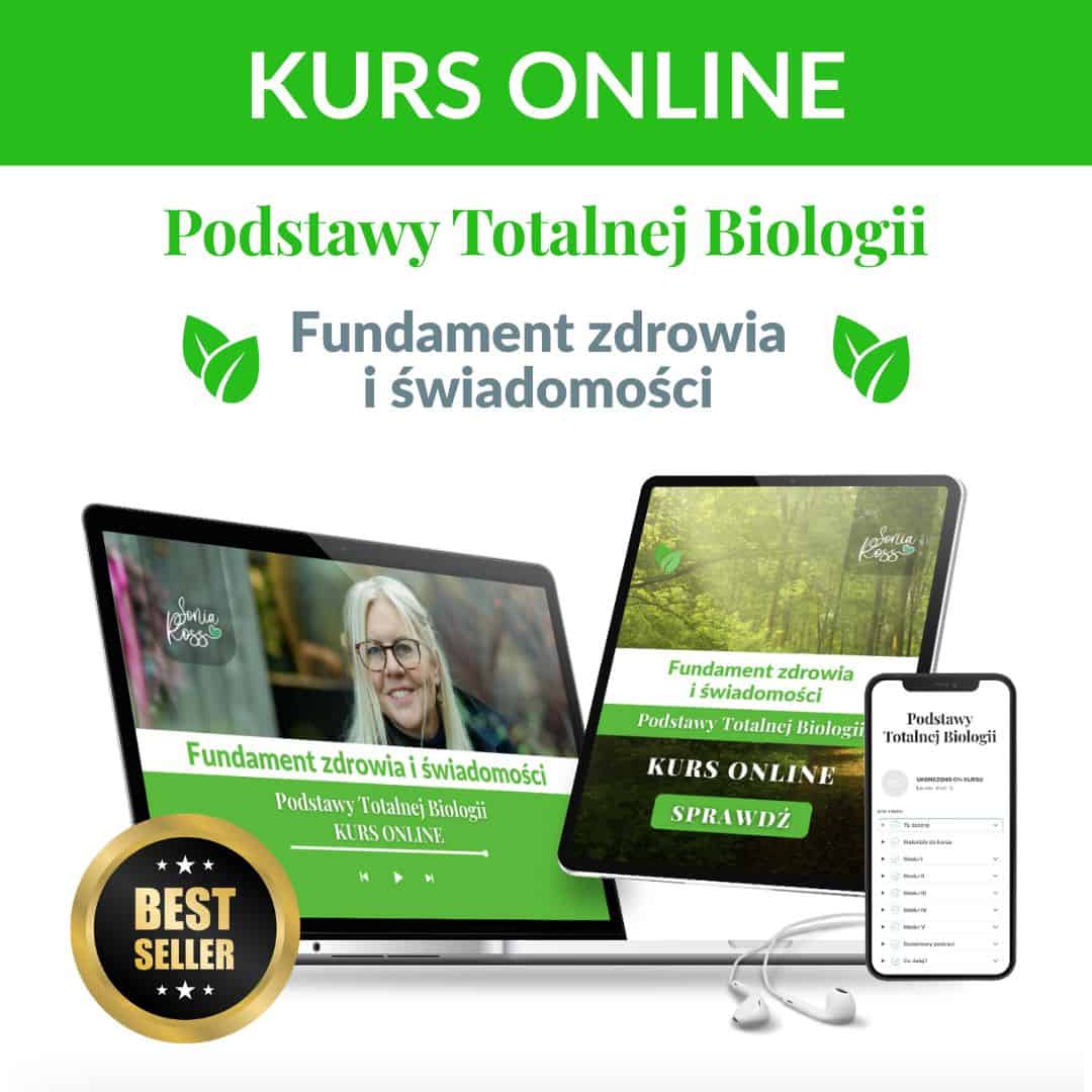 Totalna Biologia po ludzku - kurs online Sonia Ross, naucz się podstaw zdrowia i świadomości.