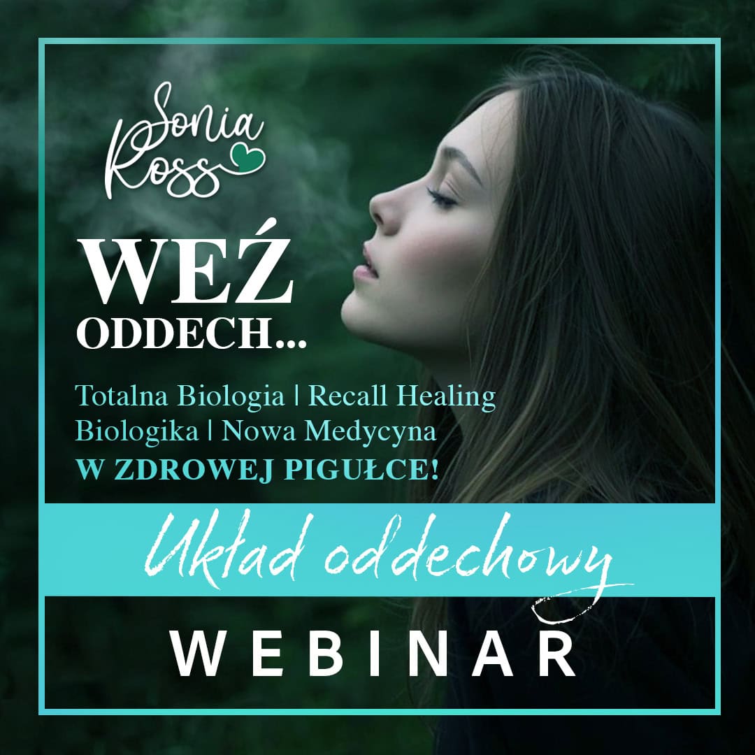 Webinar o układzie oddechowym i Totalnej Biologii z Sonią Ross.