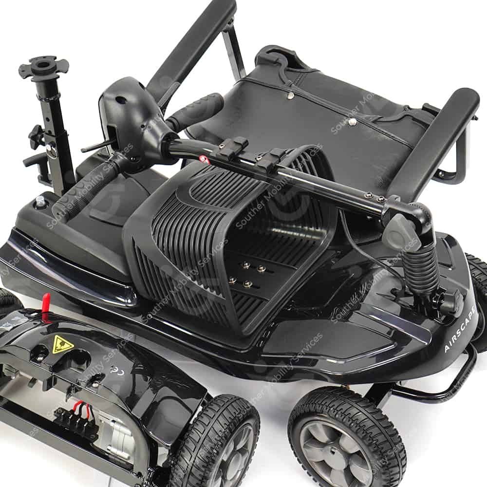 airscape portable mobility scooter dismantled