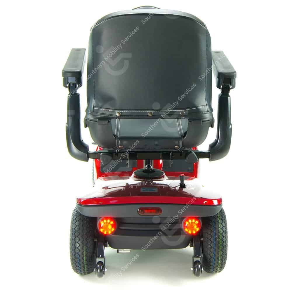 invacare leo 4mph mobility scooter back view