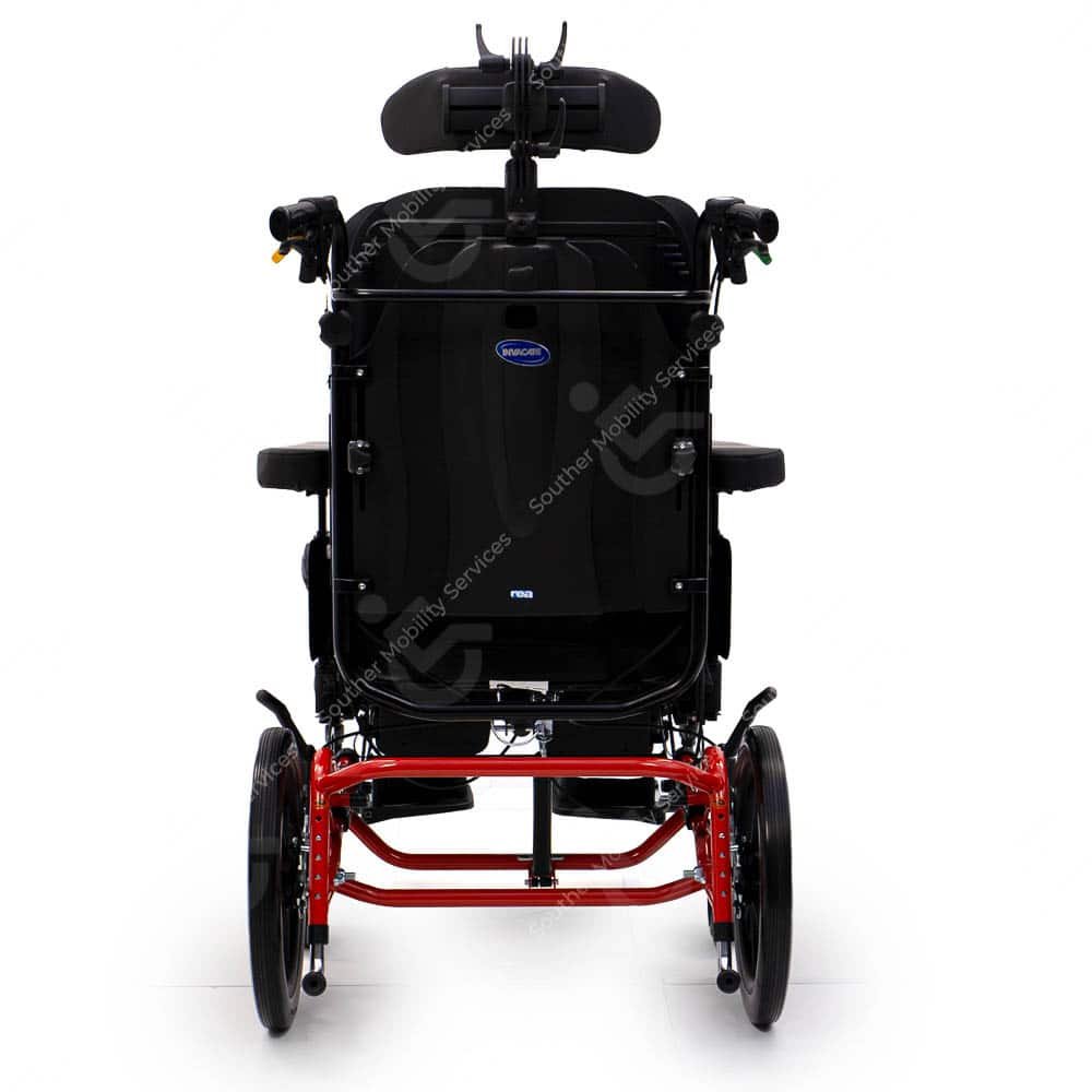 invacare rea azalea wheelchair rear view
