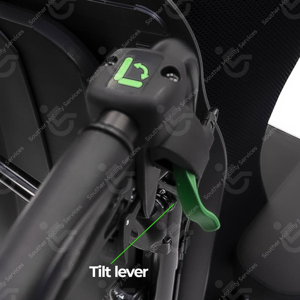 invacare rea azalea wheelchair tilt lever