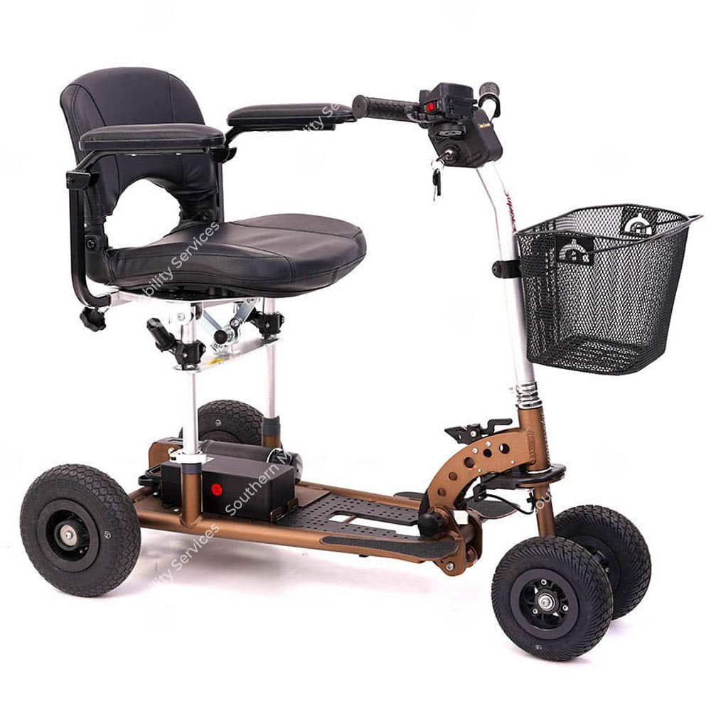 supascoota supalite 4 aluminium portable mobility scooter basingstoke