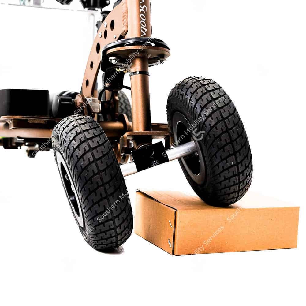 supascoota supalite 4 front wheels angle