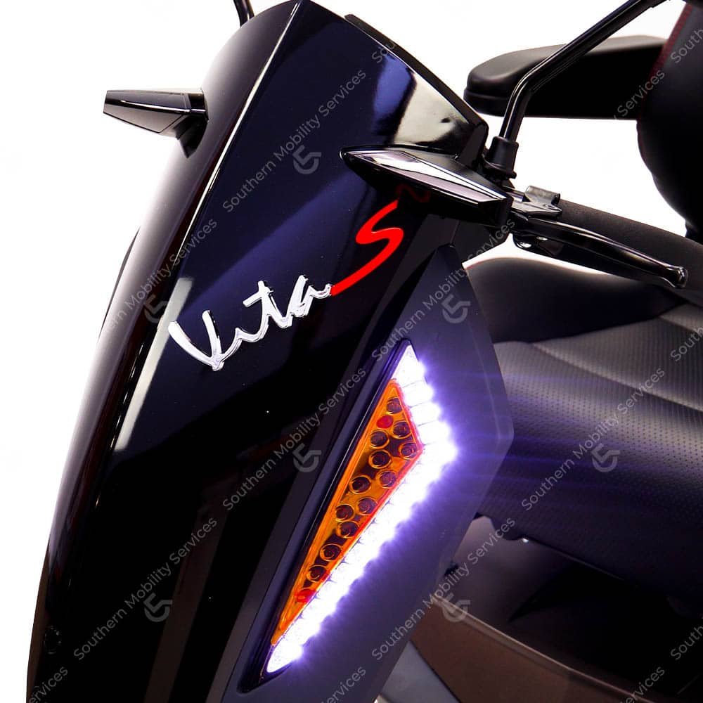 vita sport 8mph mobility scooter led day lights