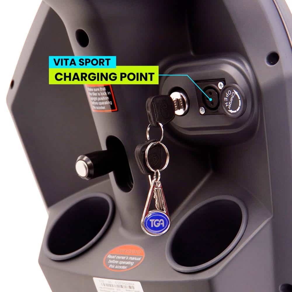 vita sport 8mph scooter charging pointjpg