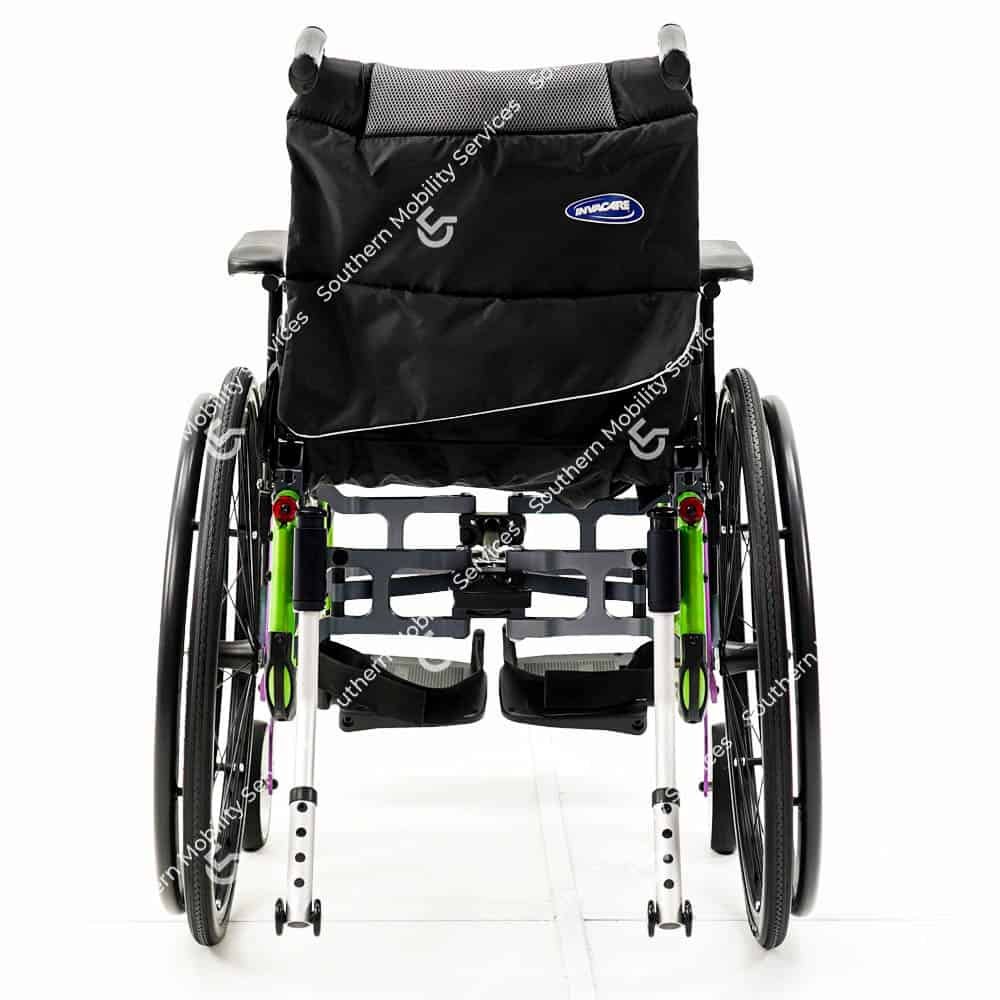invacare action 5 rear view