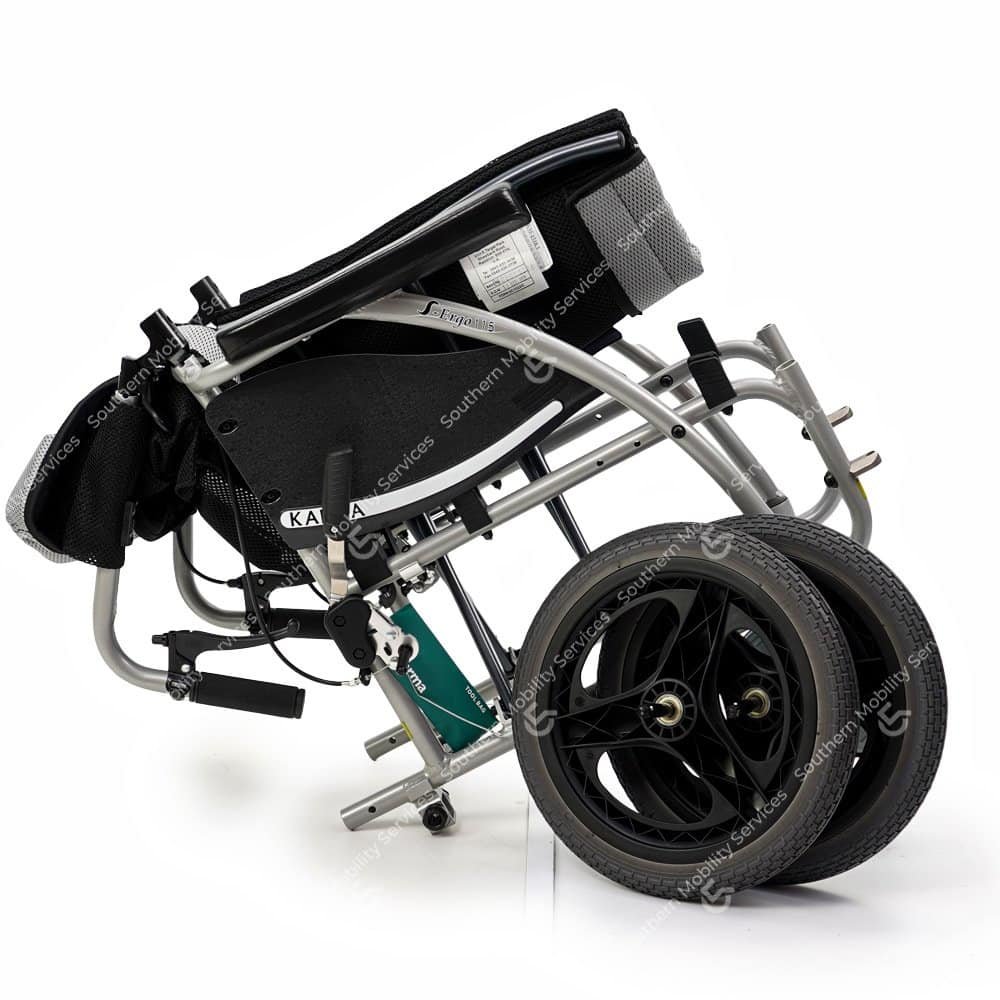 karma 125 transit wheelchair folded