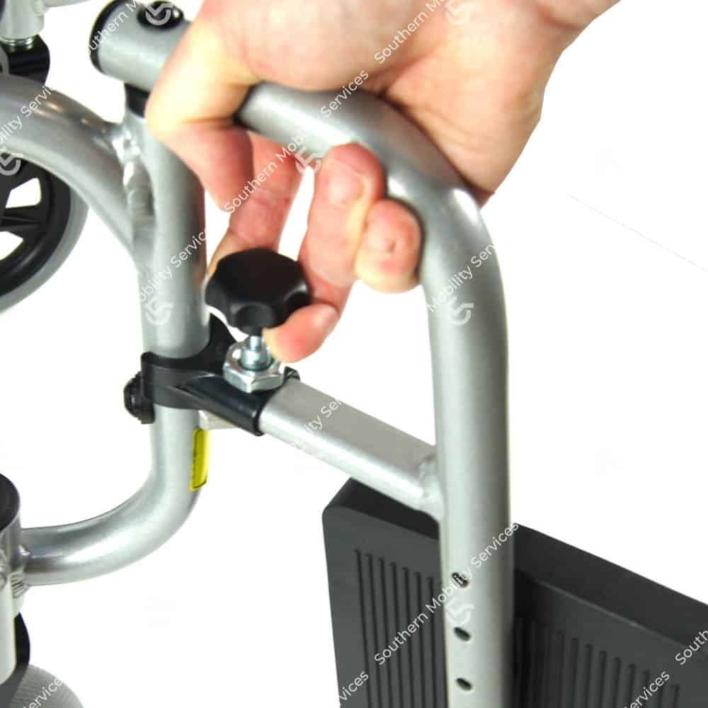 karma 125 transit wheelchair leg rests