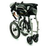 karma ergo lite 2 transit wheelchair front folded