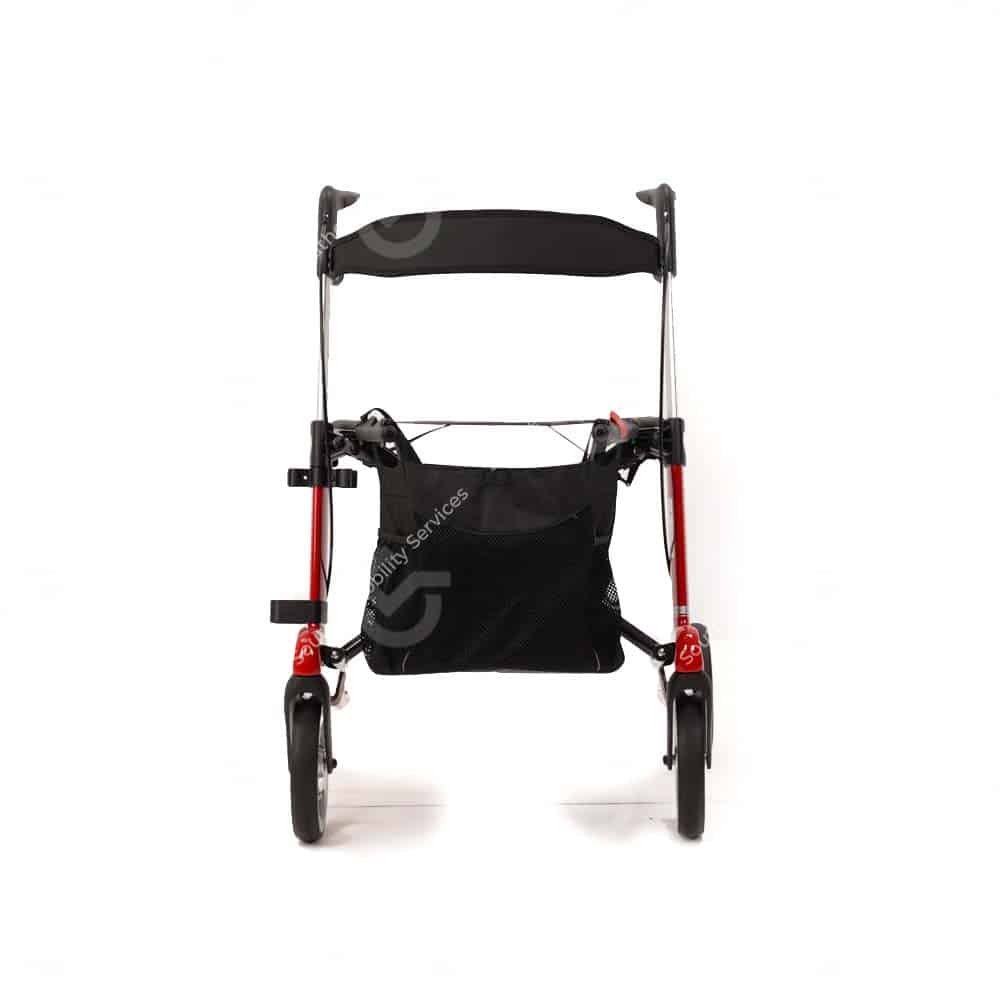 lightweight cabon fibre rollator front view