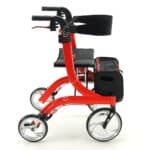 red nitro rollator side image