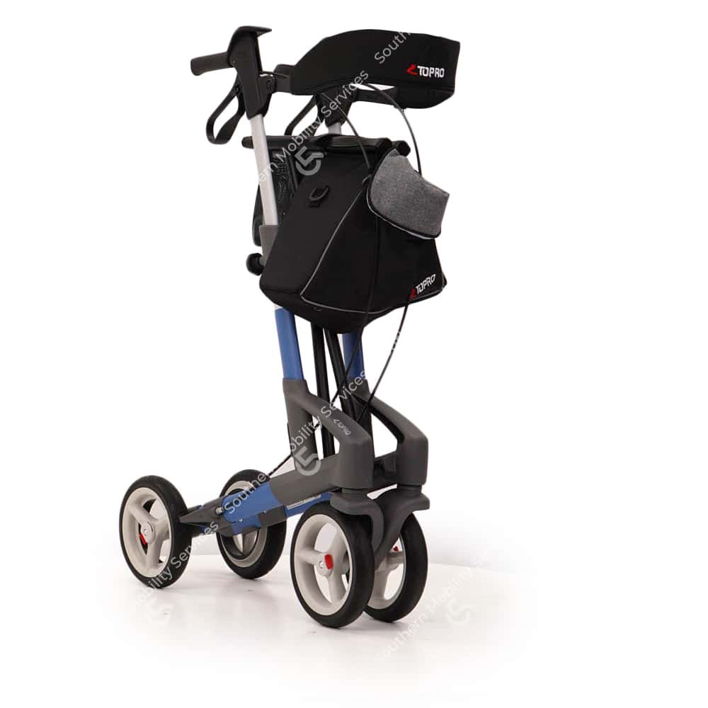 topro 5g rollator folded andover