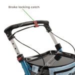 jaguar indoor rollator locking brake bar