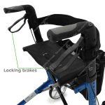 panther rollator locking brakes