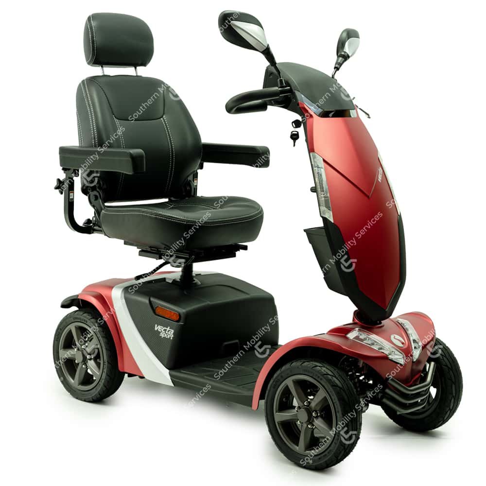 vecta 8mph mobility scooter red basingstoke