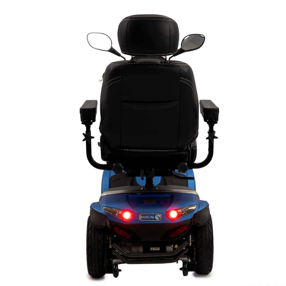 vectra 8mph mobility scooter rear image