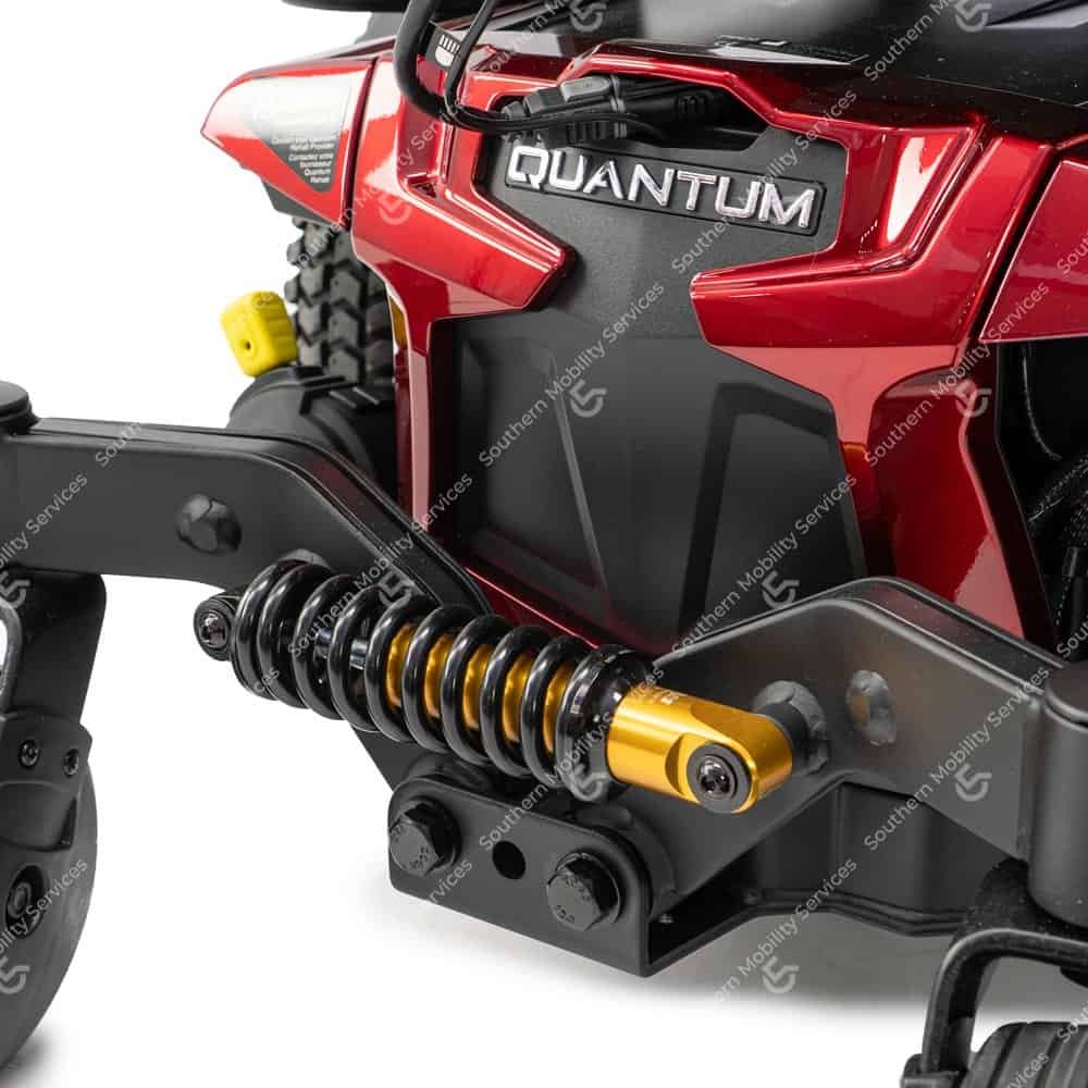 quantun edge 3 powerchair rear suspension