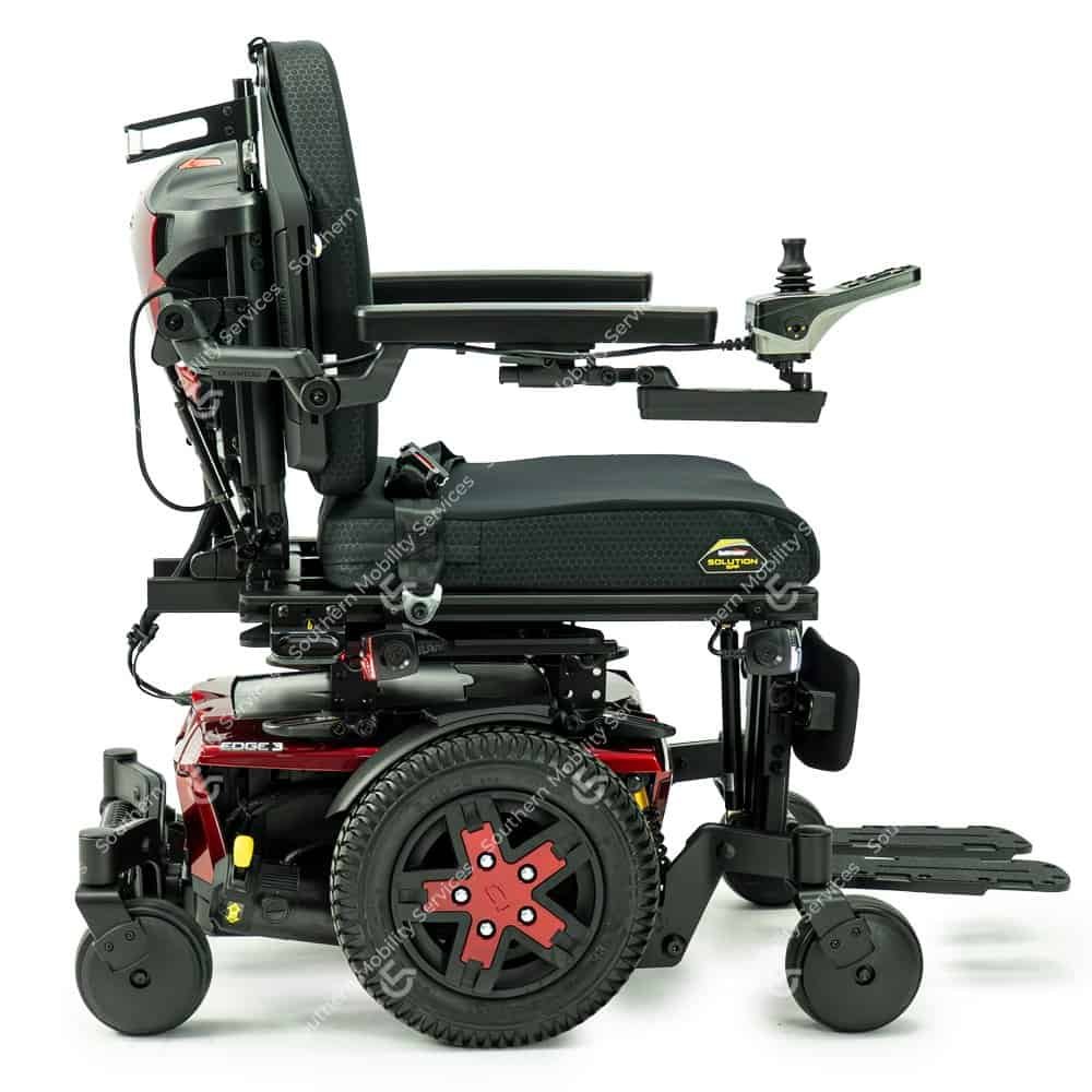 quantun edge 3 powerchair side view basingstoke