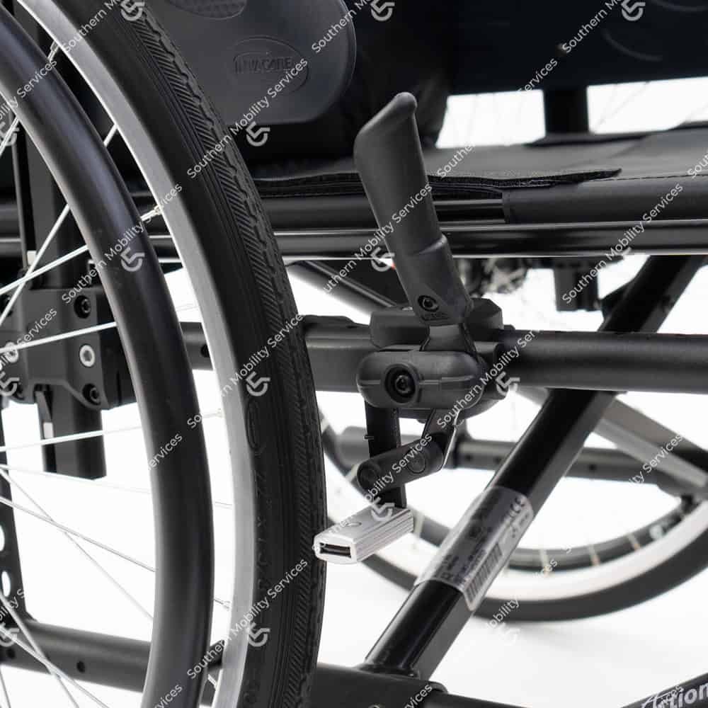 invacare action wheelchair brakes