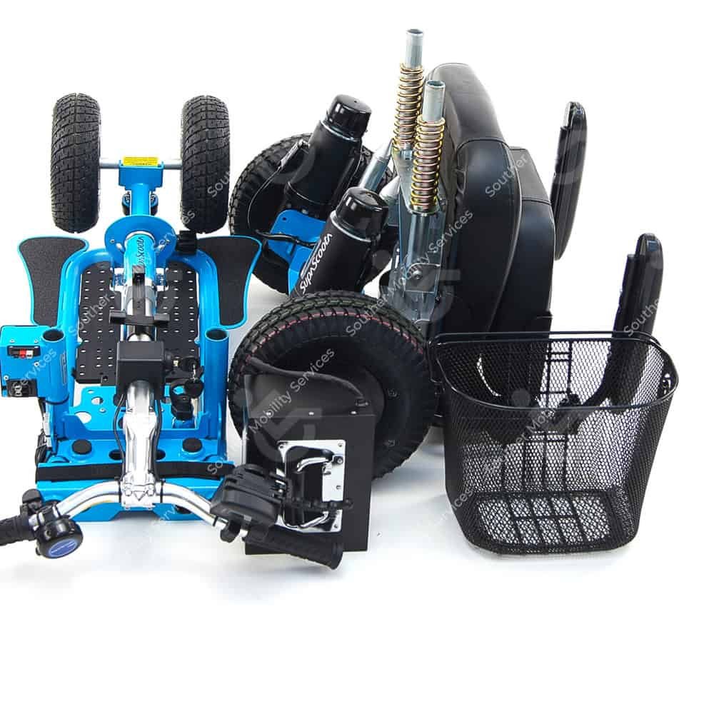 supascoota sport blue dismantled
