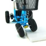 superscoota sport hd portable mobility scooter front wheels