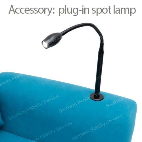 rise recline tablet spot light