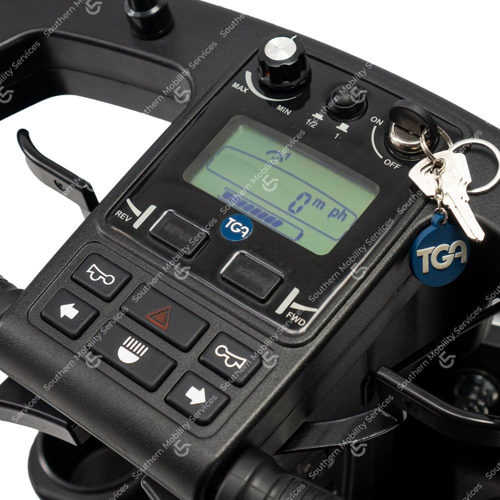 use tga breeze midi 4 8mph mobility scooter tiller