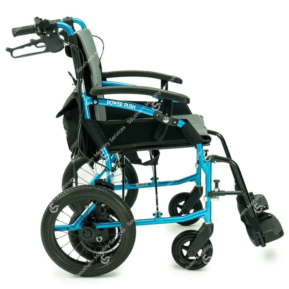 power push gravity lite power assisted wheelchair basingstoke