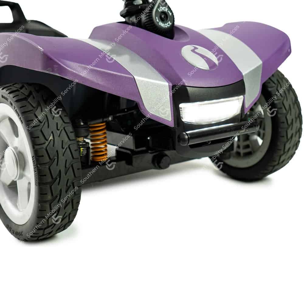 rascal veo sport portable mobility scooter suspension