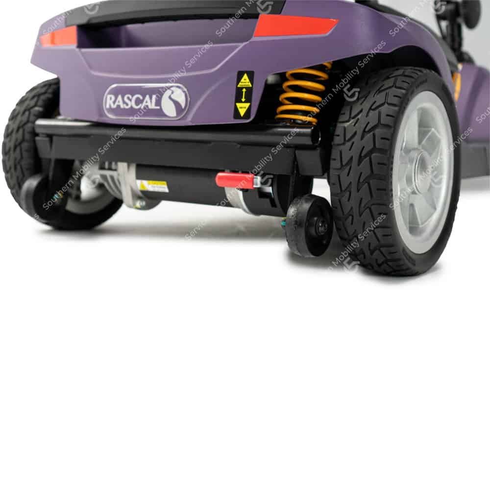 use rascal veo sport portable mobility scooter suspension