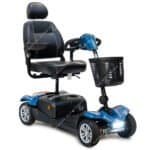 used blue rascal vista portable mobility scooter