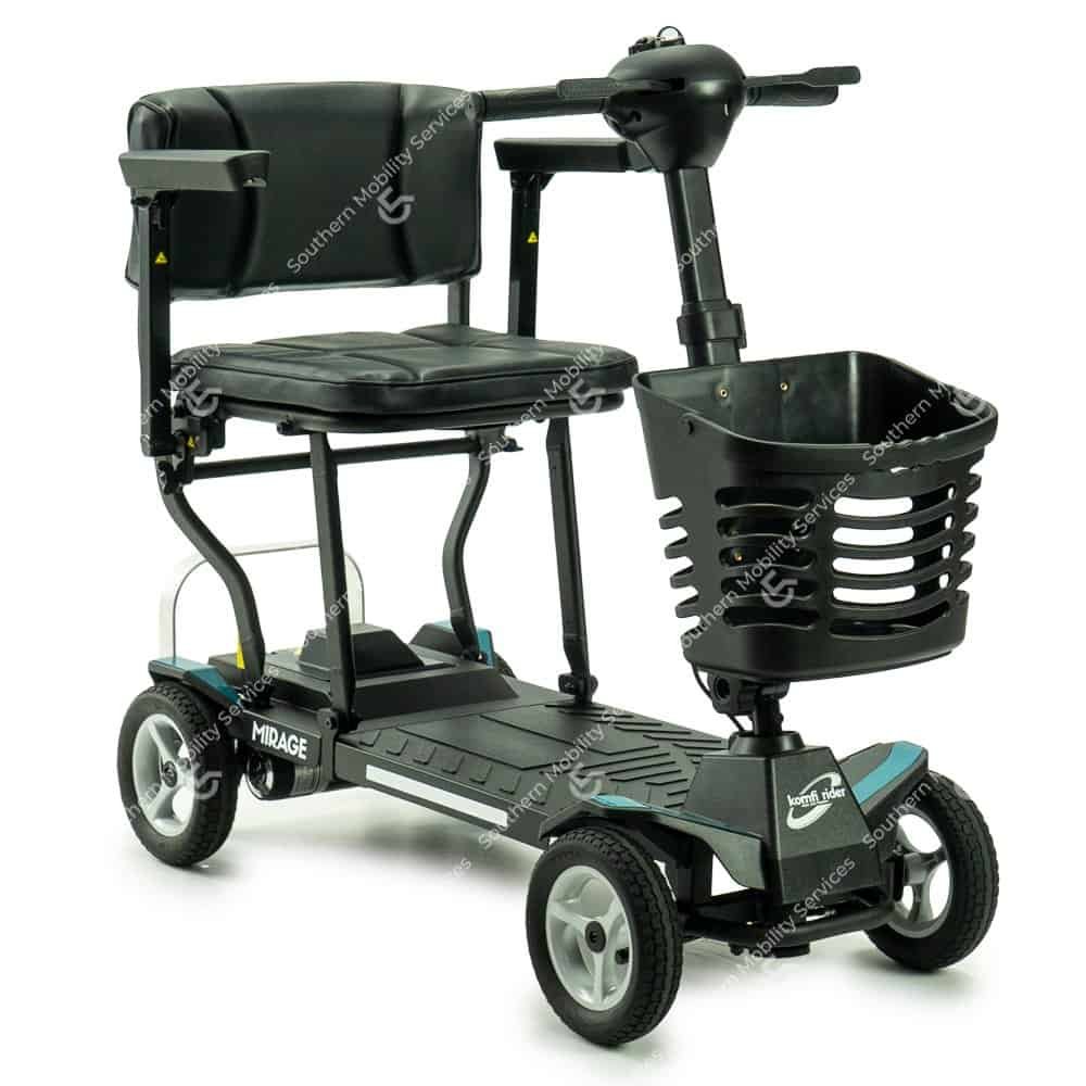 mirage lightest folding portable mobility scooter