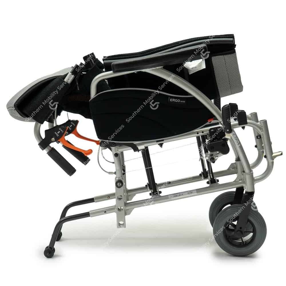 karma ergo3 self propelled wheelchair wheels off