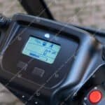 tga breeze blue 8mph mobility scooter dashboard