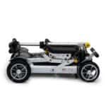 used motion mlite portable mobility scooter folded sideways