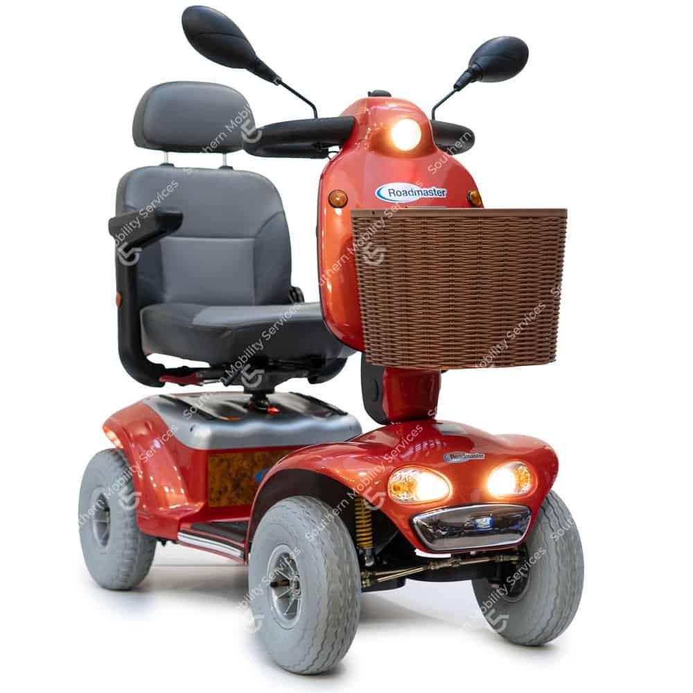 shoprider cadiz 8mph mobility scooter in orange