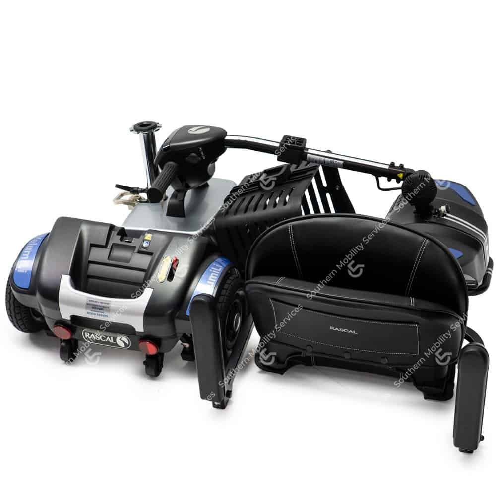used rascal velumili portable mobility scooter dismantled