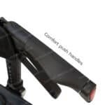 rollz air carbon 4 wheel walkericomfort push handles