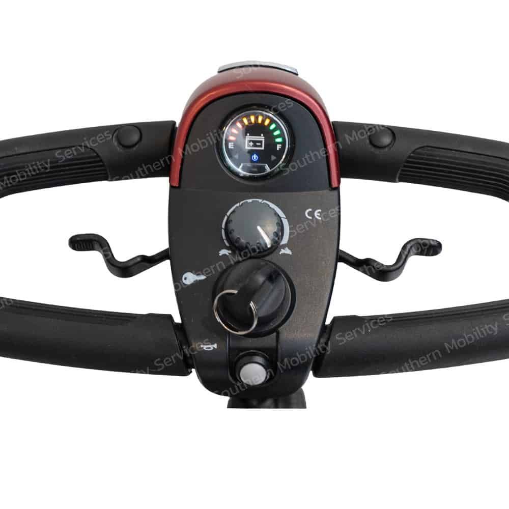 pride go go indurance maxx li portable scooter battery gauge