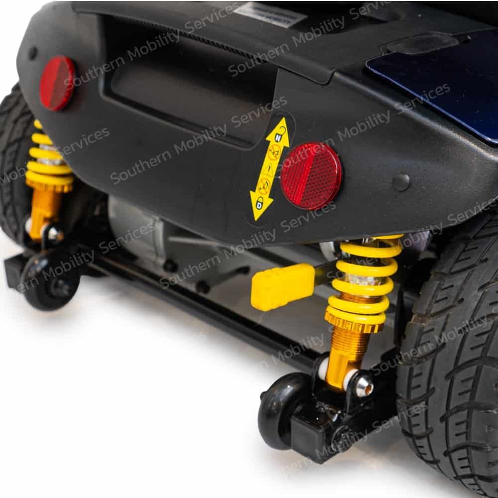 used jaunt plus portable mobility scooter rear suspension