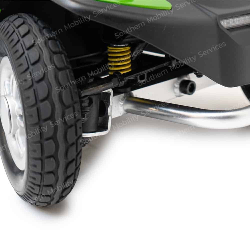 used rascal vierra portable mobility scooter front suspension