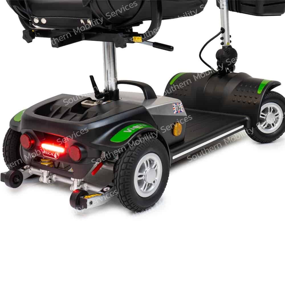 used rascal vierra portable mobility scooter rear lights